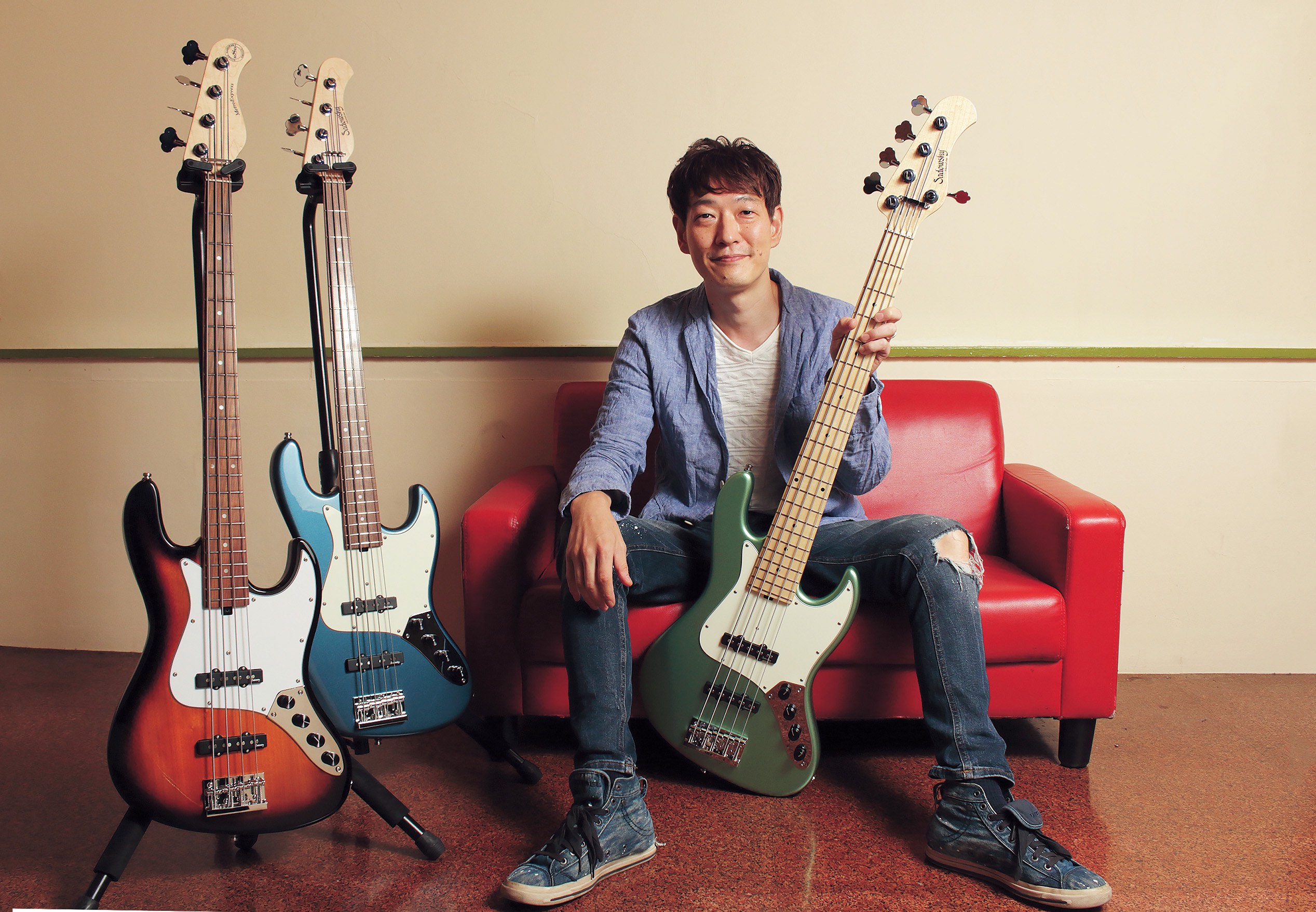 Sadowsky Bass サウンドチェック / 田中晋吾 | Player On-Line