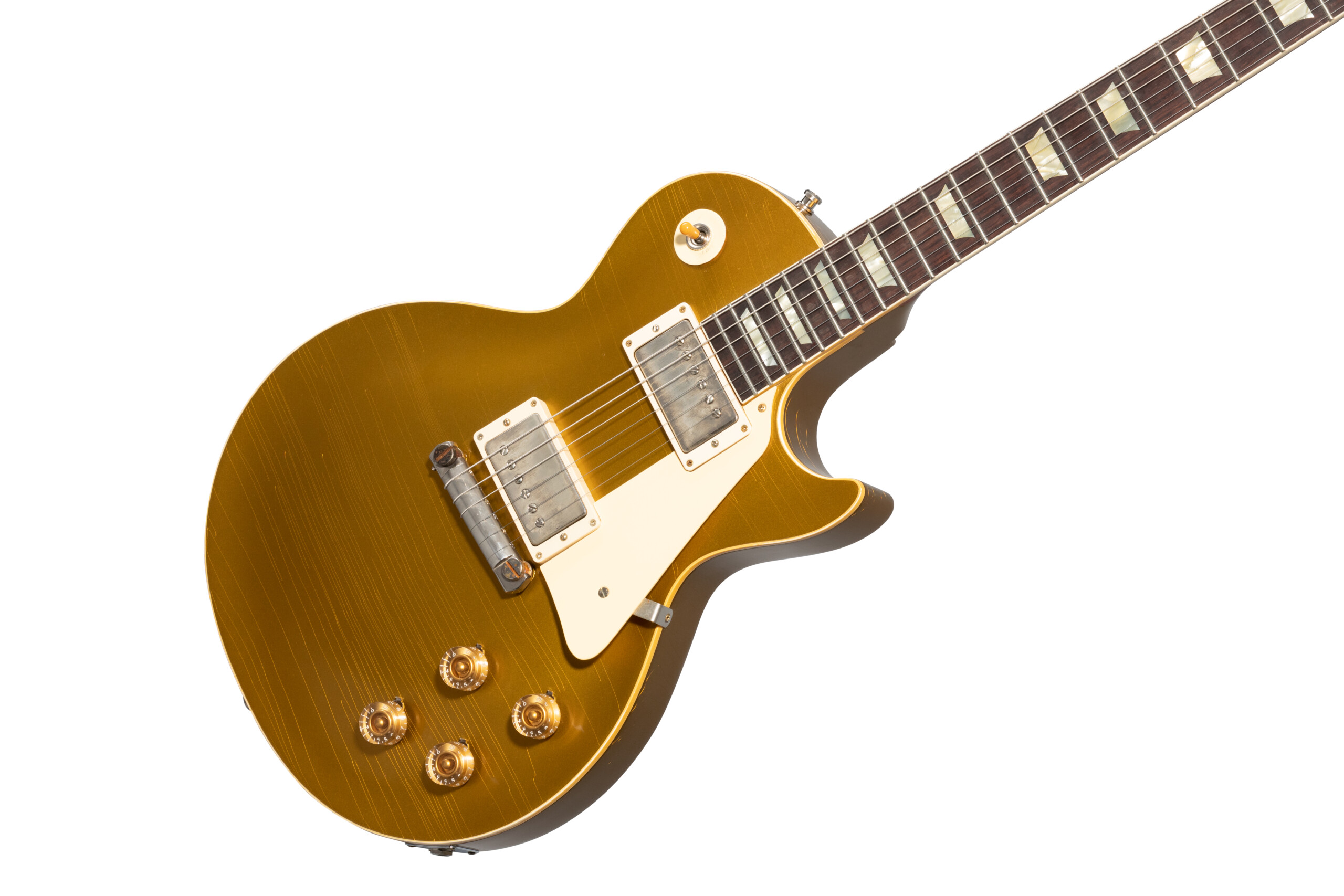 GIBSONよりB'z松本孝弘の最新シグネチャー・モデル TAK MATSUMOTO 1955 LES PAUL GOLDTOP | Player  On-Line